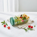 Layered Salad Jar with Airtight Lid | Portable Meal Prep Container