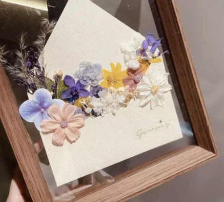 Dried Flower Greeting Card