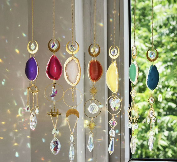 Rainbow Sun Catcher Pendant